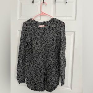 SO | Black and White Sweater